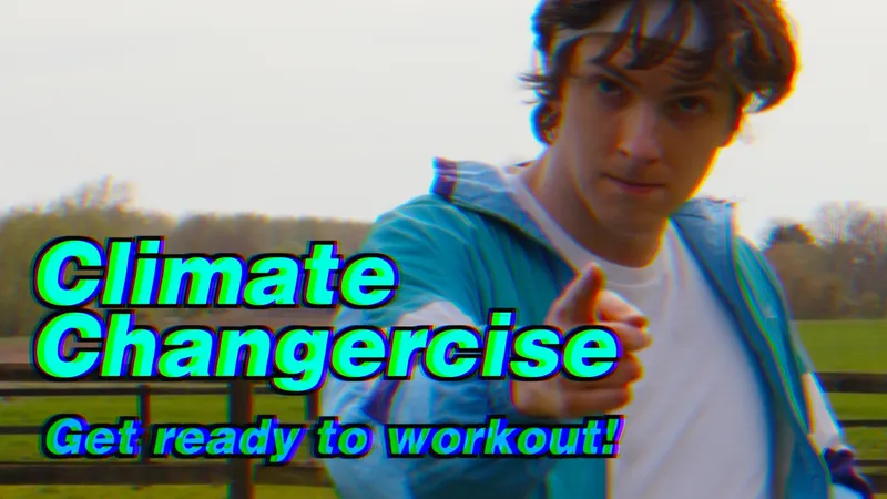 I turned climate action into an aerobics routine