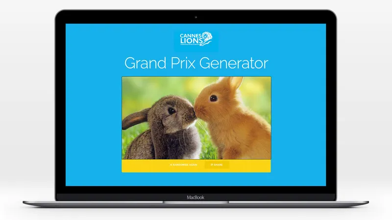 I made an algorithm that wins advertising awards