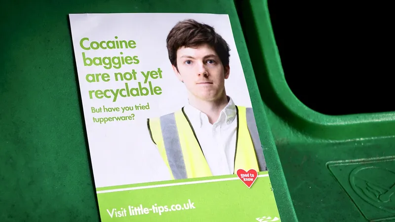 I impersonate my local council's recycling department