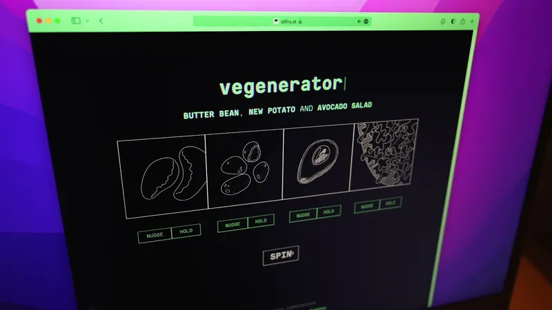 I made an unintelligent recipe generator