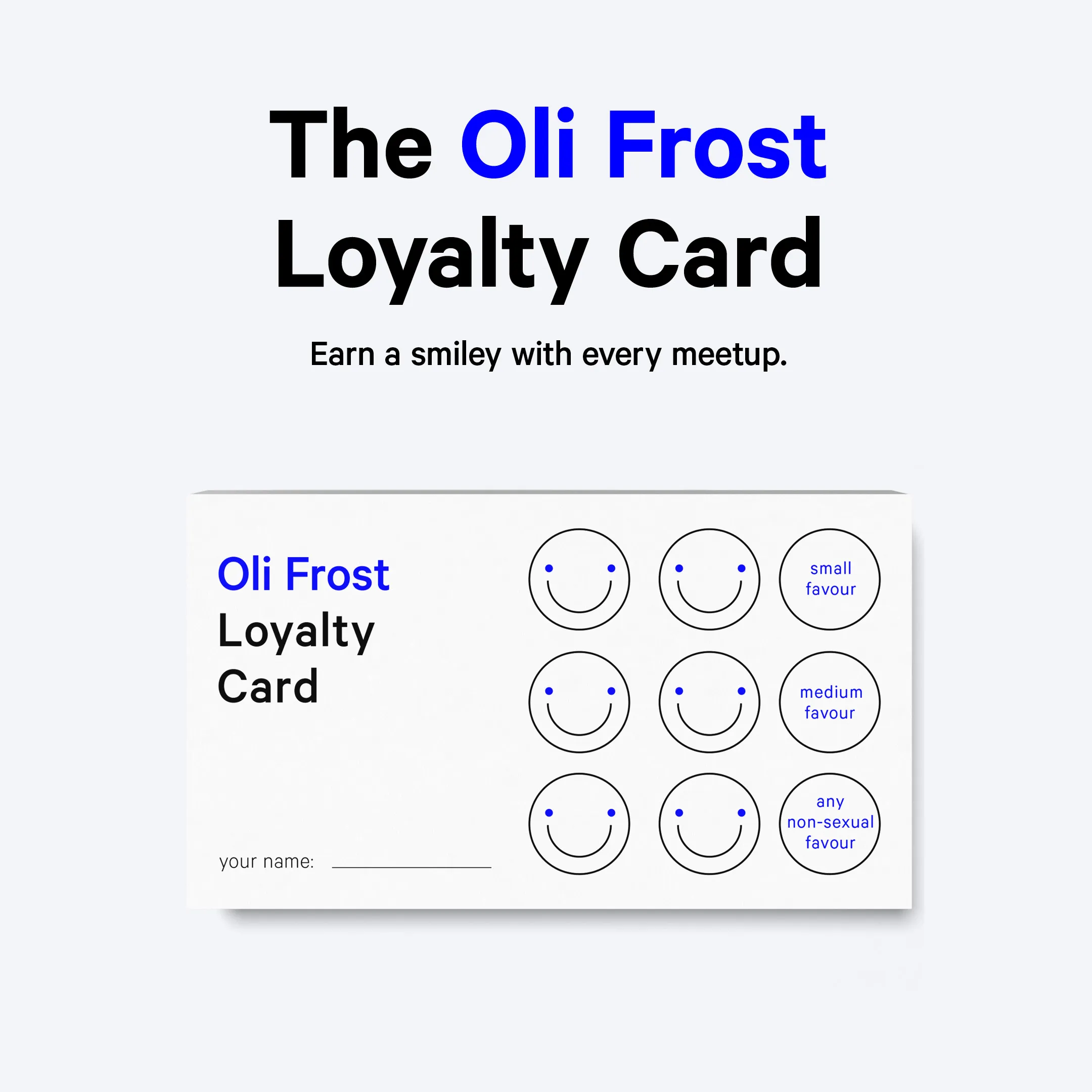 Loyalty Card